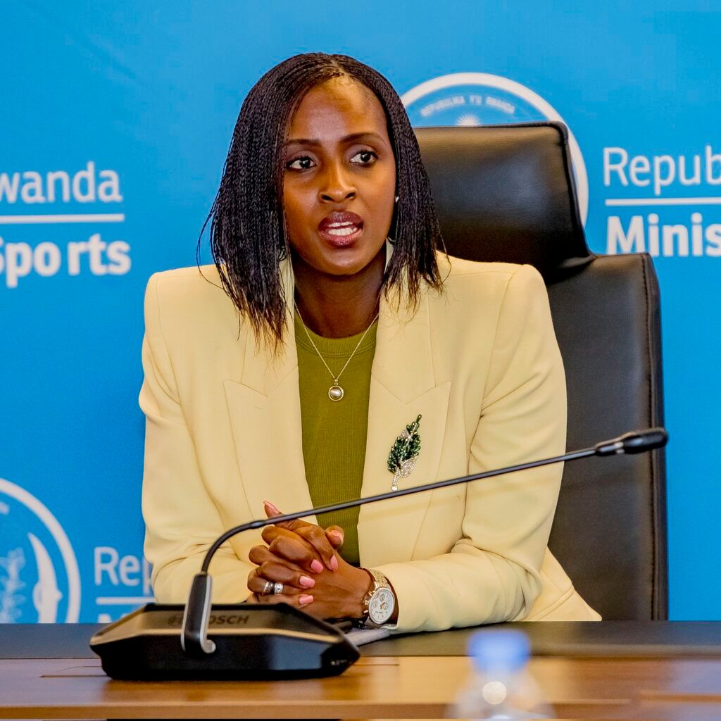 Nelly Mukazayire yashimiye ikipe y’u Rwanda ya Volleyball