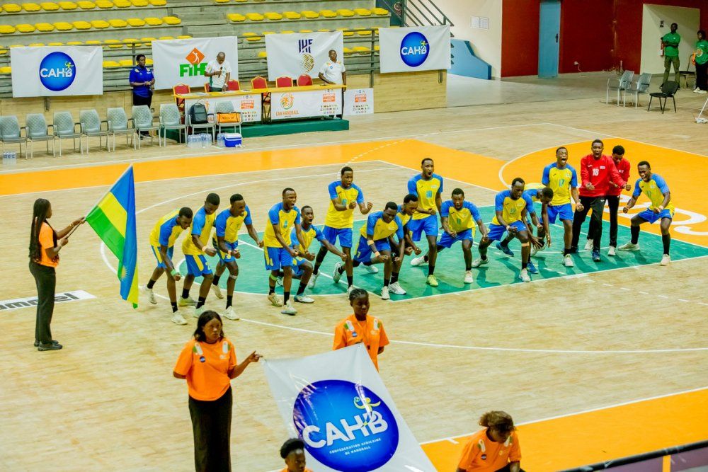 Handball: U Rwanda rwageze muri kimwe cya kane mu gikombe cya Afurika cya U-20